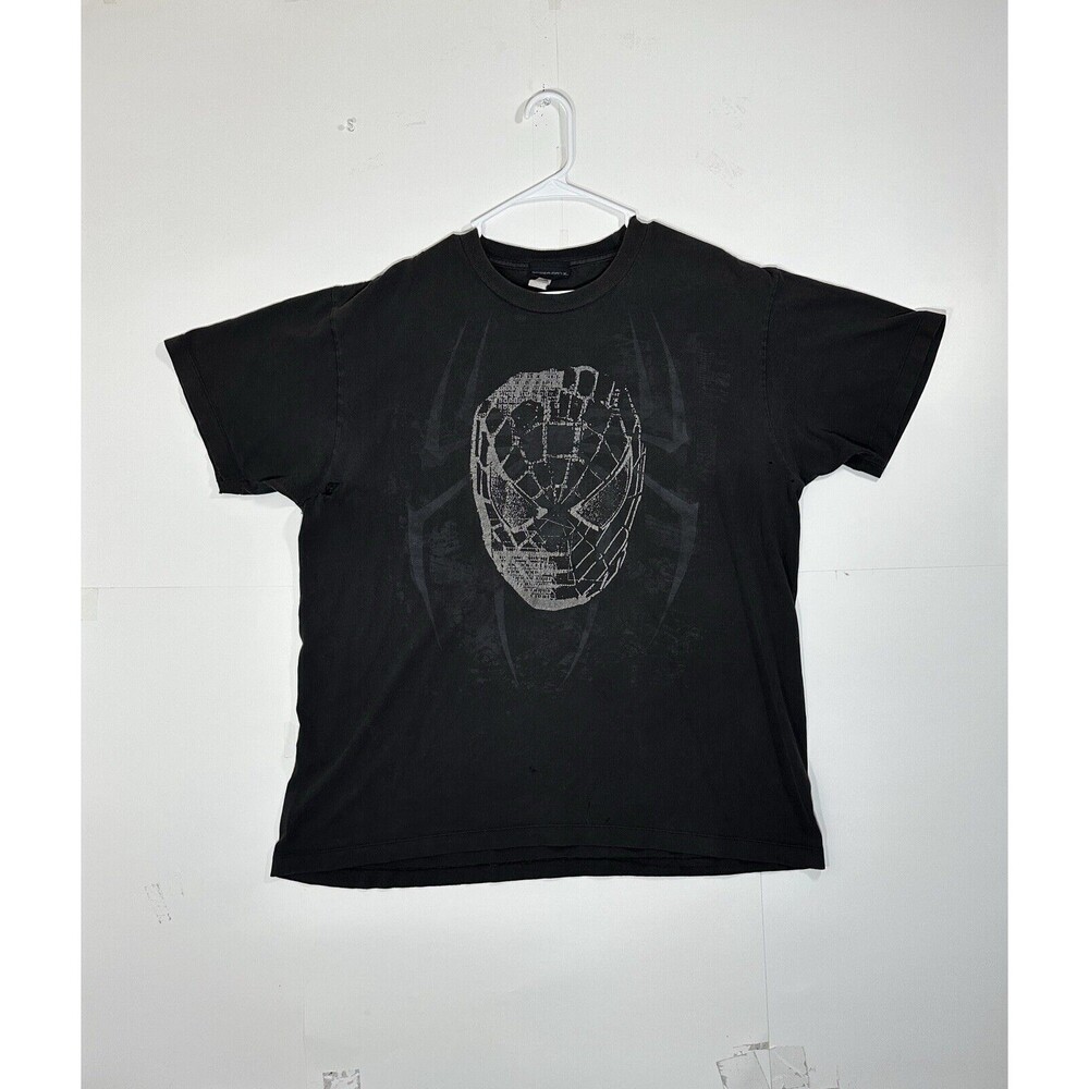 VTG Spiderman 3 Marvel Venom T Shirt XL Movie Promo 2007 Columbia Pictures READ